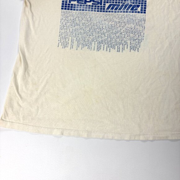 Vintage MASC Soccer 1988 T Shirt Jerzees White L/XL Mid American Classic Pepsi - Picture 11 of 12